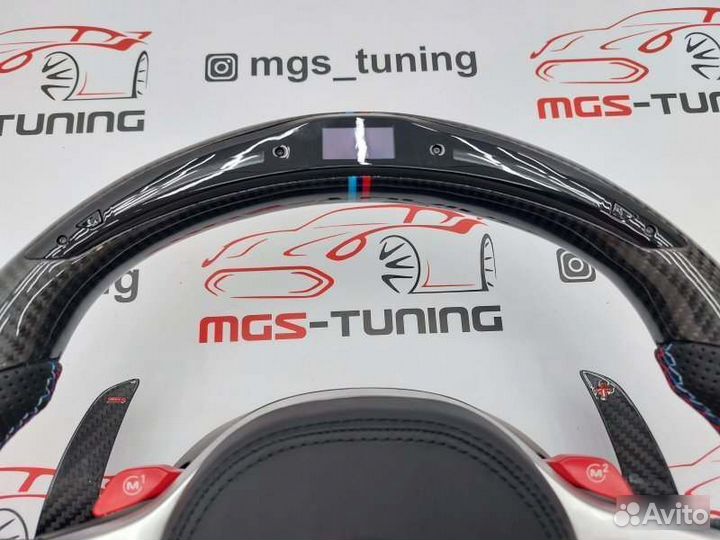 Руль M бмв X3 G01 X3M F97 карбон дисплей подогрев