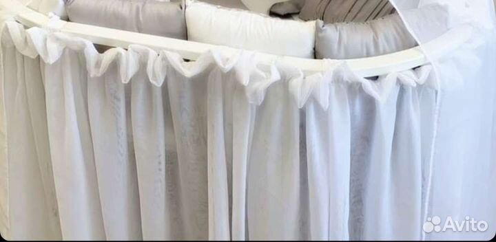 Юбочка на кроватку