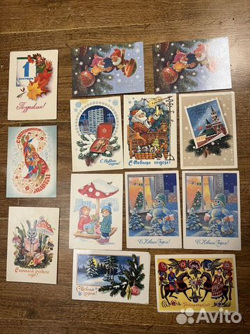 Открытки Зарубин.Жебелева.Крапошин.Похитонова