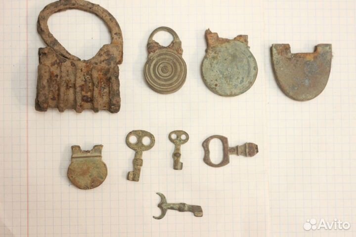 Старинные замки и ключи для старинных замков