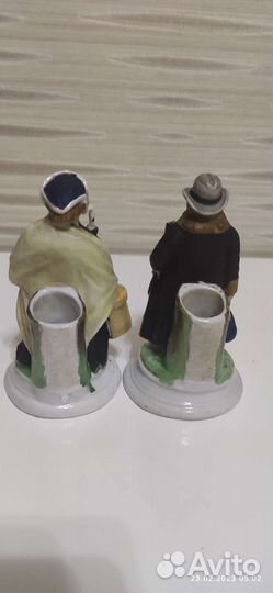 Фарфоровые статуэтки, антик