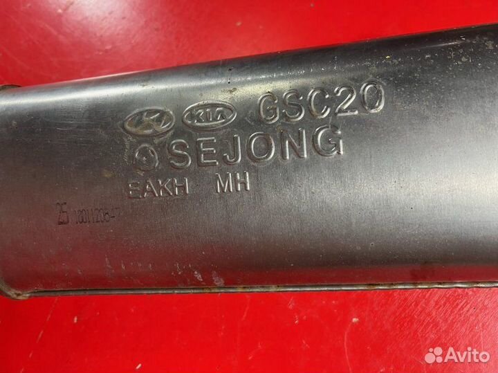 Глушитель средняя часть с Катализатором Hyundai