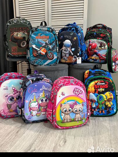 Новые школьные рюкзаки