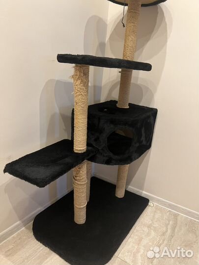 Домик для кошки с когтеточкой