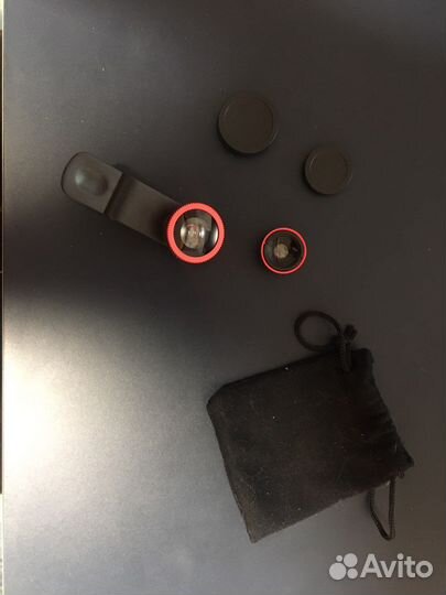 Fish Eye macro объектив на телефон