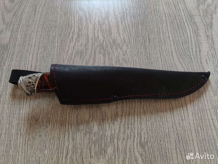 Нож Туристический дамаск