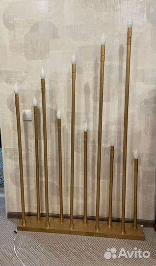 Светильник напольный свечи