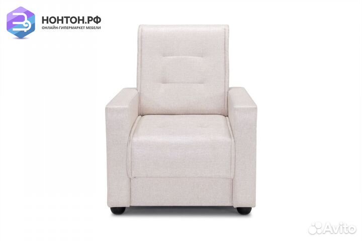 Кресло Лондон-2 рогожка бежевая