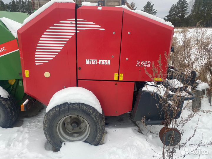 Пресс-подборщик Metal-Fach Z-562, 2011