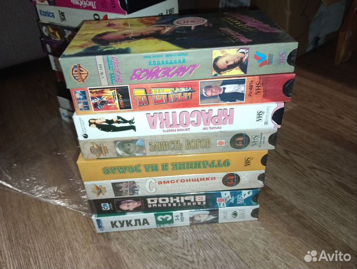 Видео кассеты новые vhs