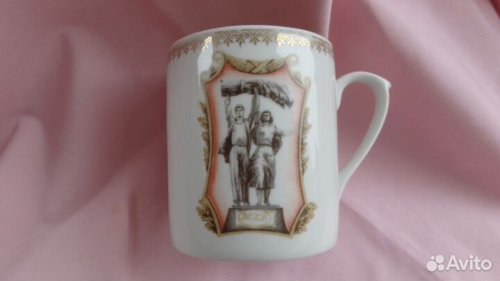 Чашка всхв Дулево 1954г