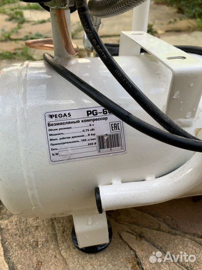 Компрессор Pegas pneumatic PG-601 -на запчасти