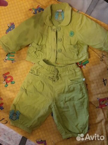 Костюм вельветовый на девочку размер 62