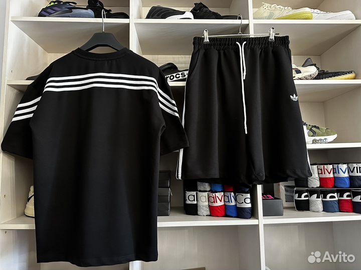 Летние костюмы Adidas black