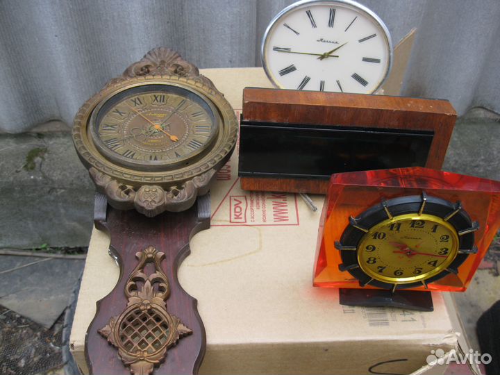 Часы СССР набором