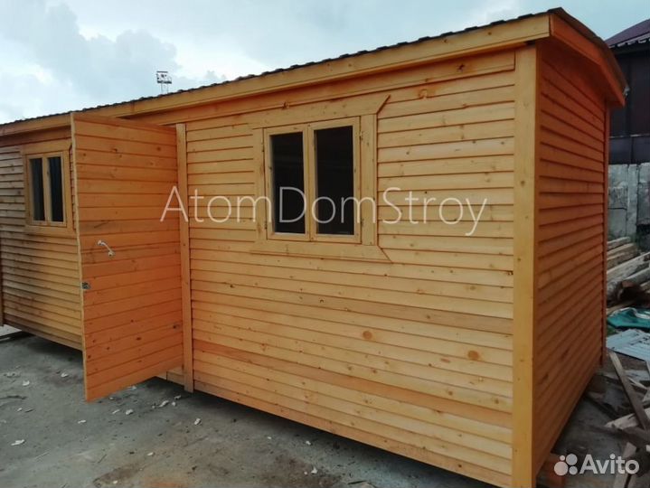 Бытовка металлическая хоз блок / С гарантией