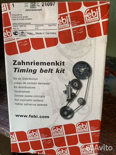 Ремень грм на Opel Astra 1.4 (16кл)