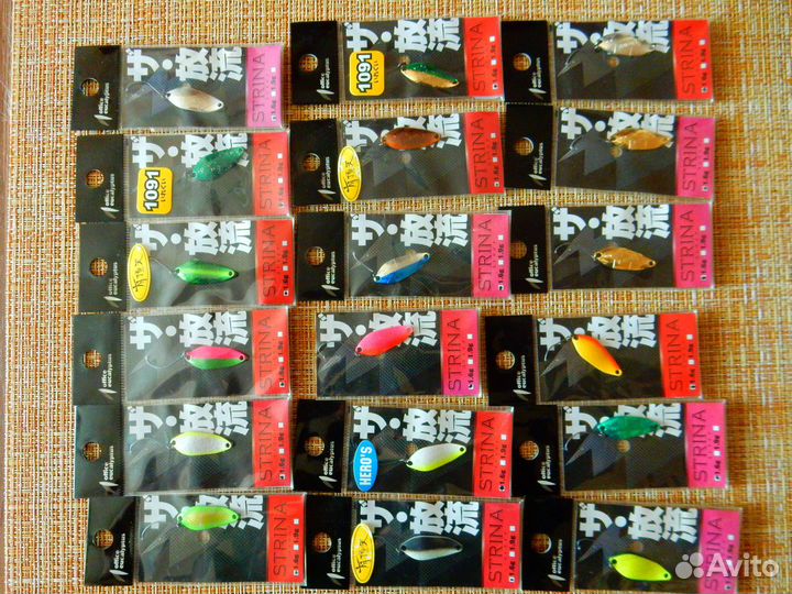 Колеблющаяся блесна Office Eucalyptus Strina Large