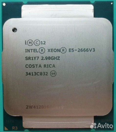 Процессор Intel Xeon E5 2666 V3