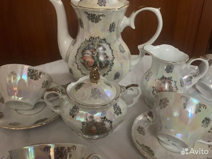 Сервиз чайный «Мадонна» в хорошем состоянии