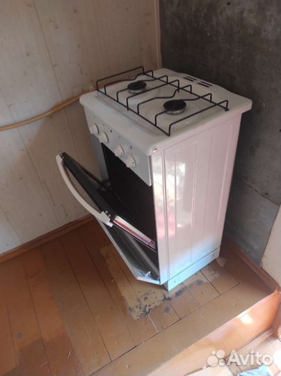 Плита газовая б/у с духовкой электрической
