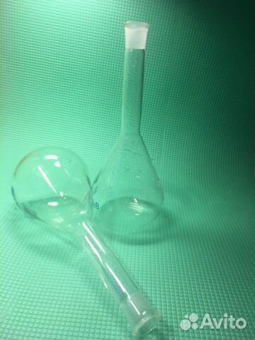 Колба мерная 1-1000-2, объём 1 литр