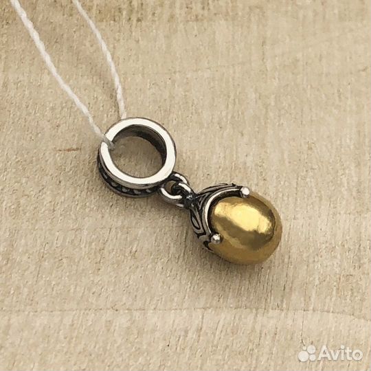 Серебряная Подвеска «Пасхальное яйцо»