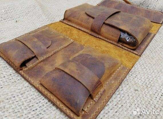 Сумка Несессер для сигар. Скрутка для сигар