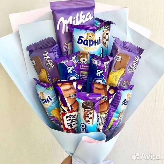 Сладкие букеты