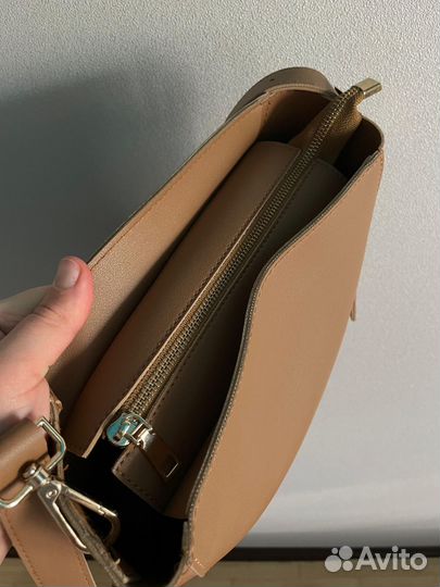 Сумка,новая,карамельный цвет