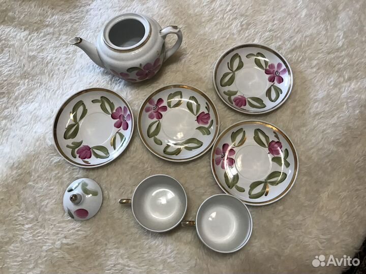 Чайный сервиз остатки Вербилки