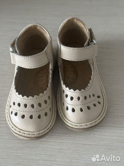 Туфли на девочку 19,5 натуральная кожа
