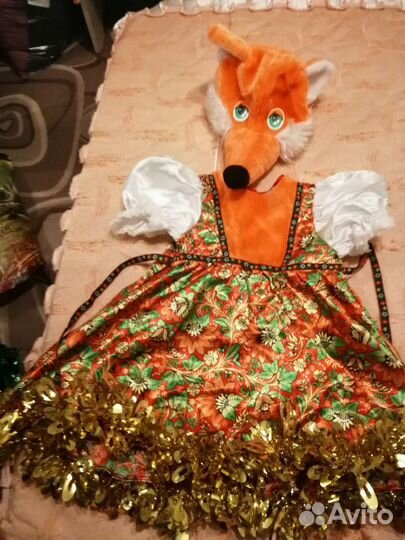 Новогодний костюм для девочки 104 110