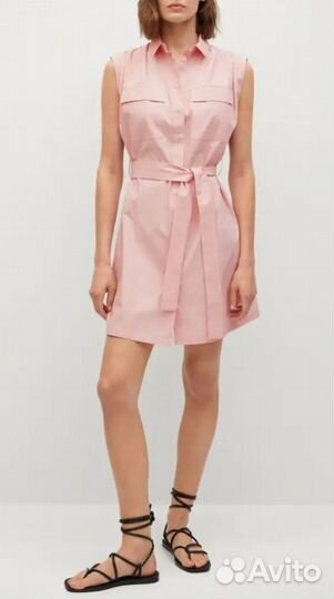 Платье рубашка mango новое