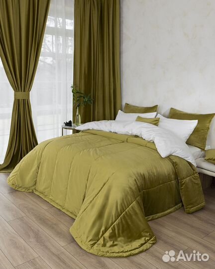 Новое покрывало Беллиссимо темный янтарь бархат