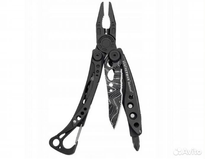 Leatherman Skeletool Black Topo Limited (832755)