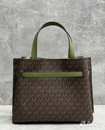 Сумка тоут MK Michael Kors канва кожа