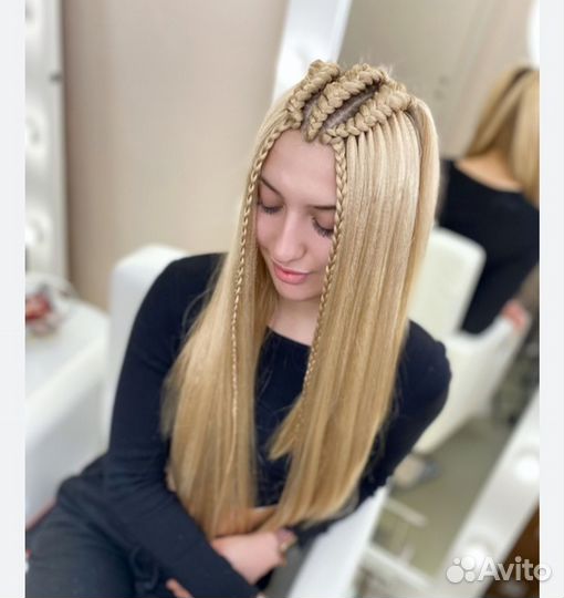 Плетение кос, афрокосички