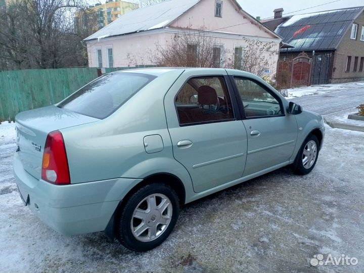 Renault Logan 1.6 МТ, 2008, 136 100 км