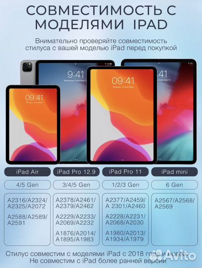 Стилус для Apple iPad