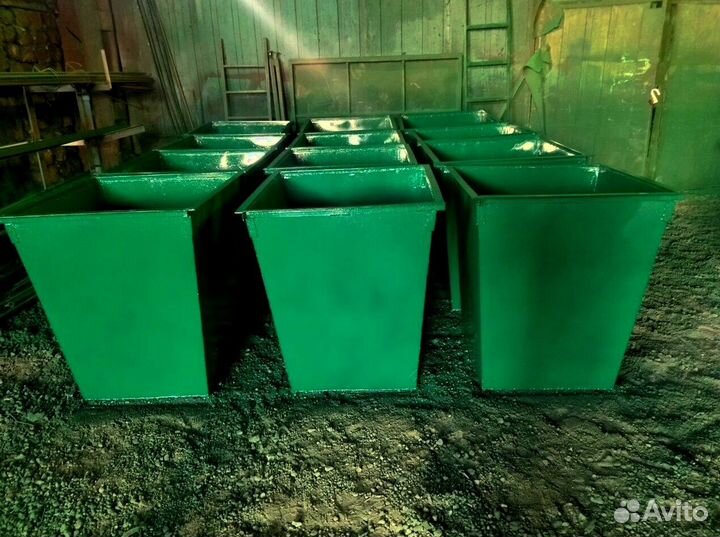 Мусорный контейнер 0.75 м3. Арт 7315