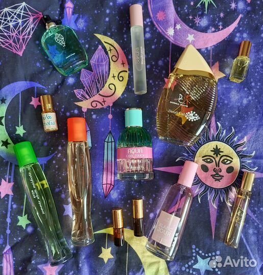 Парфюмерия (туалетная вода и масляные духи)