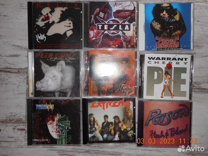 Glam metal;Glam rock;Sleaze metal;Pop metal 219 CD