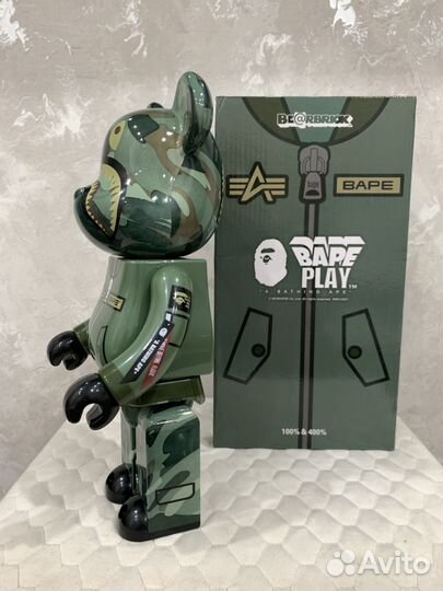 Игрушка bearbrick 28cм BapePlay, новая модель