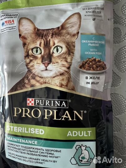 Жидкий корм Proplan для стерилизованных кошек