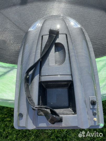 Прикормочный кораблик carpboat skarp carbon