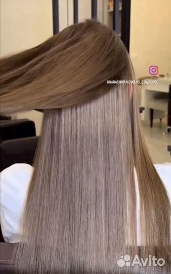 Микрокапсульное наращивание волос