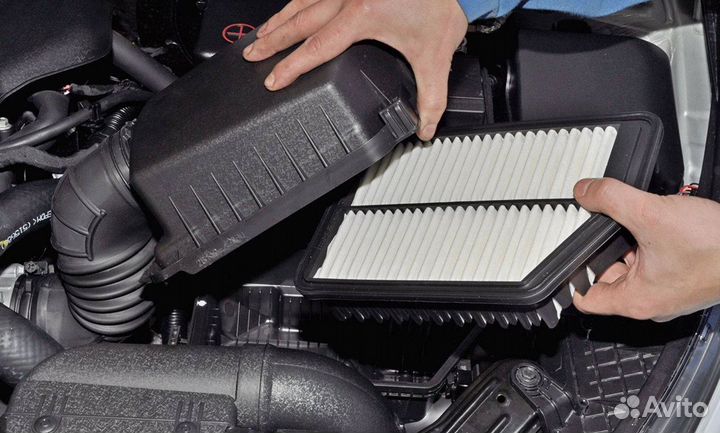 Замена возд. фильтра Toyota LC 2023-н.в