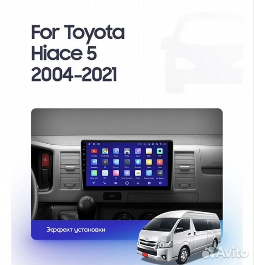 Toyota noah voxy haice android teyes магнитола