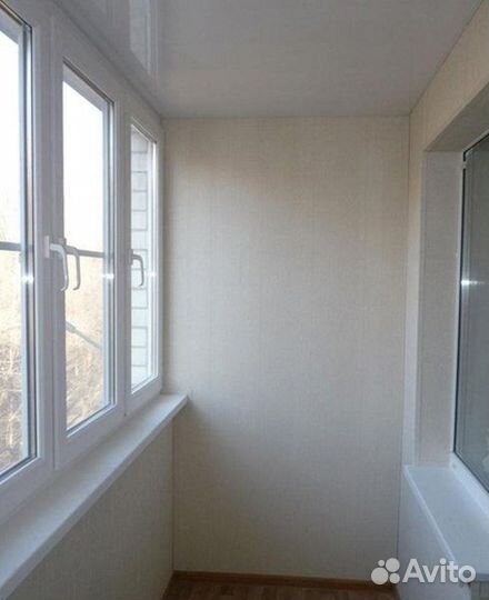 Отделка балконов и лоджий. Остекление балкона